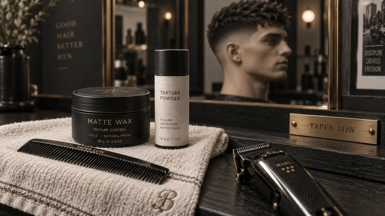 Tendance homme coiffure : naturel, texture et taper low